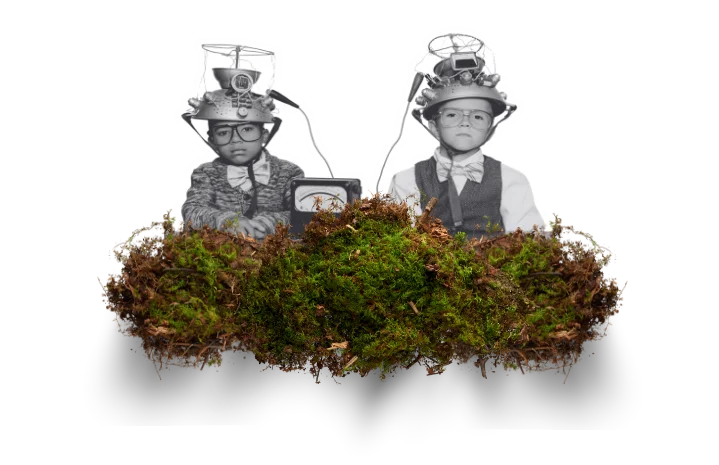 Children looking through a telescope, discovering what's possible